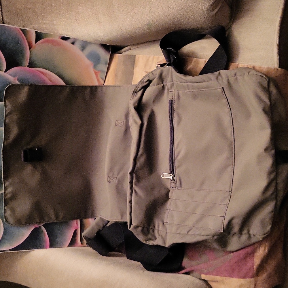 Abercrombie & Fitch Canvas Messenger Bag / Crossbody Strap Satchel Unisex - Picture 15 of 16